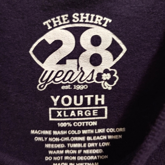 Notre Dame Fighting Irish Football Fan T-shirt - Picture 5 of 6